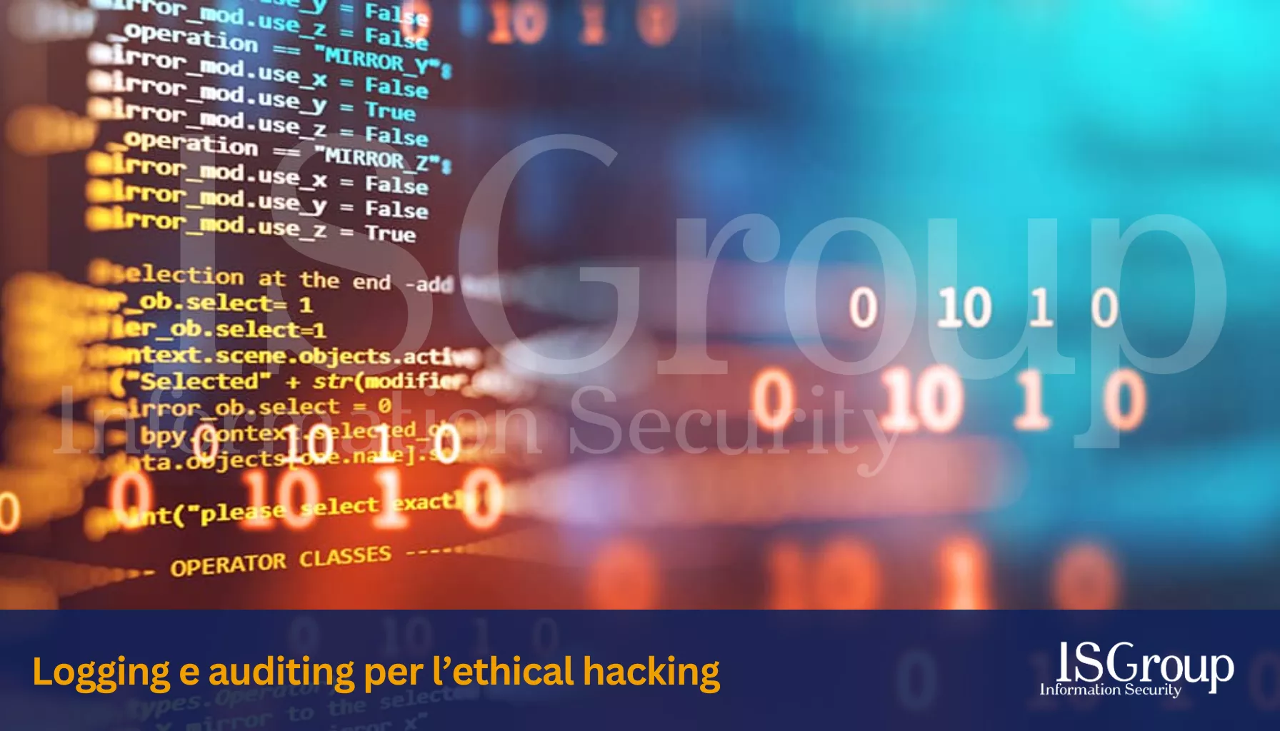 Logging e auditing Cybersecurity